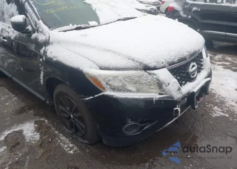 2014 Nissan Pathfinder S из США, поврежденный, VIN 5N1AR2MM6EC658278